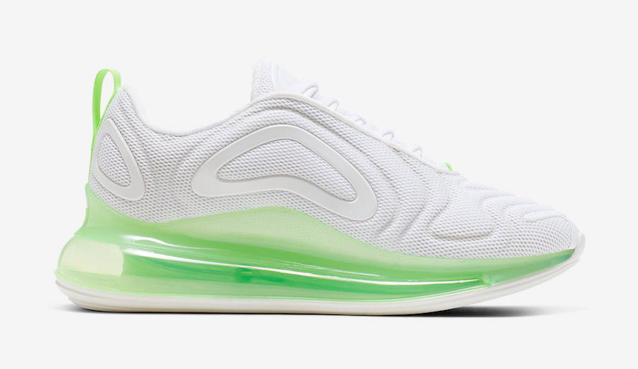 Best Replica Wmns Air Max 720  White Volt  AR9293-104 - Colareps