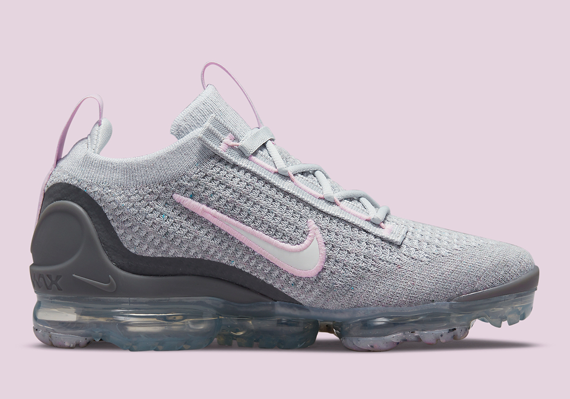 Best Replica Air VaporMax 2021 Flyknit GS  Pure Platinum Pink Foam  DB1550-004 - Colareps
