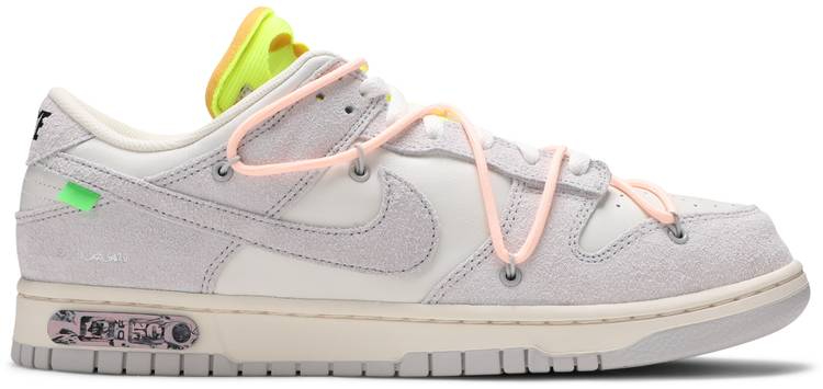 Best Replica Off-White x Dunk Low  Lot 12 of 50  DJ0950-100 - Colareps