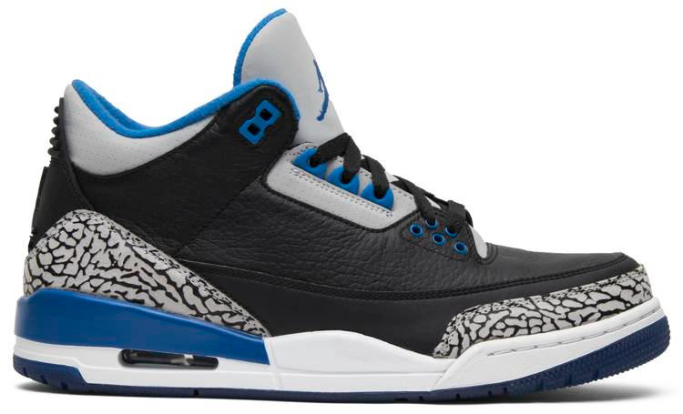 Best Replica Air Jordan 3 Retro  Sport Blue  136064-007 - Colareps