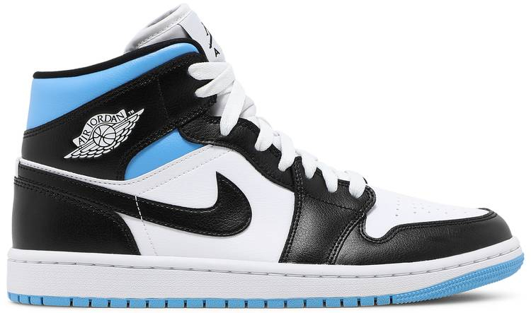 Best Replica Air Jordan 1 Mid  University Blue  BQ6472-102 - Colareps