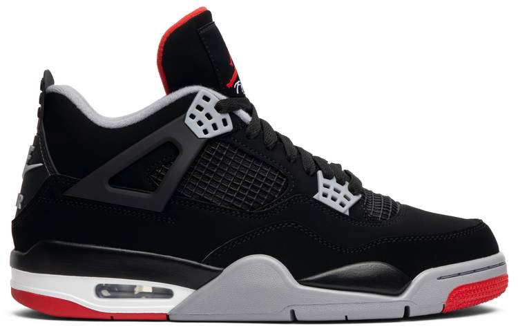 Best Replica Air Jordan 4 Retro OG  Bred  2019 308497-060 Reps - Colareps