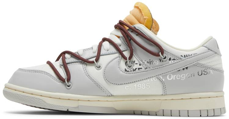 Best Replica Off-White x Dunk Low  Lot 46 of 50  DM1602-102 - Colareps