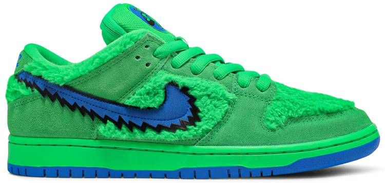Best Replica Grateful Dead x Dunk Low SB  Green Bear  CJ5378-300 - Colareps