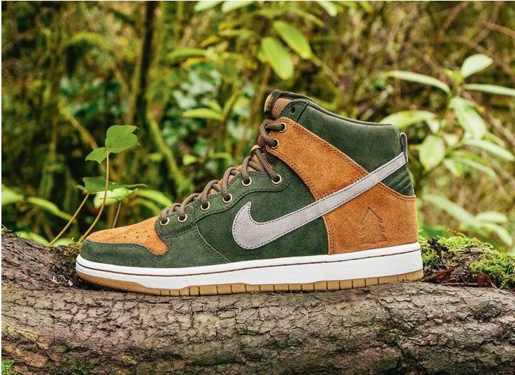 Best Replica Homegrown x SB Dunk High PRM  Sequoia  839693-302 - Colareps