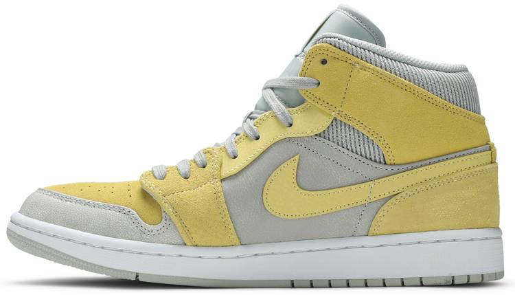 Best Replica Air Jordan 1 Mid SE  Tan Grey  DA4666-001 - Colareps