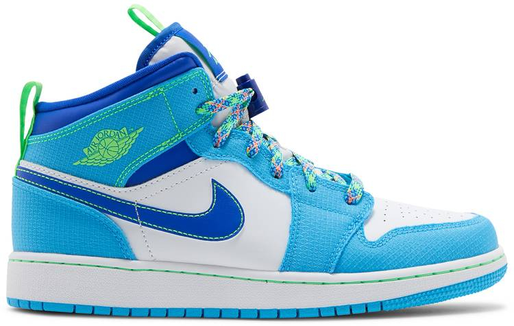 Best Replica Air Jordan 1 Mid SE GS  Sprite  DA8010-400 - Colareps