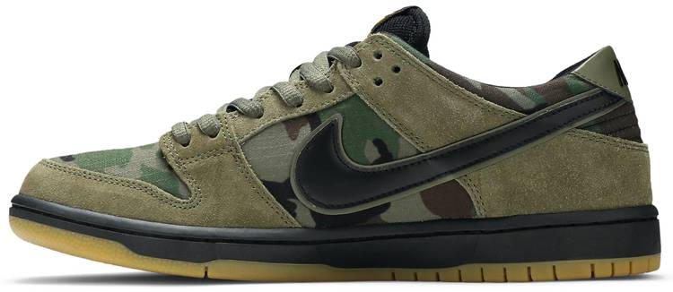 Best Replica Zoom Dunk Low Pro SB  Camo  854866-209 - Colareps
