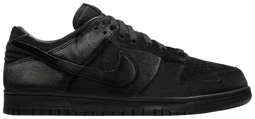 Best Replica Dover Street Market x Dunk Low  Black Velvet  DH2686-002 - Colareps