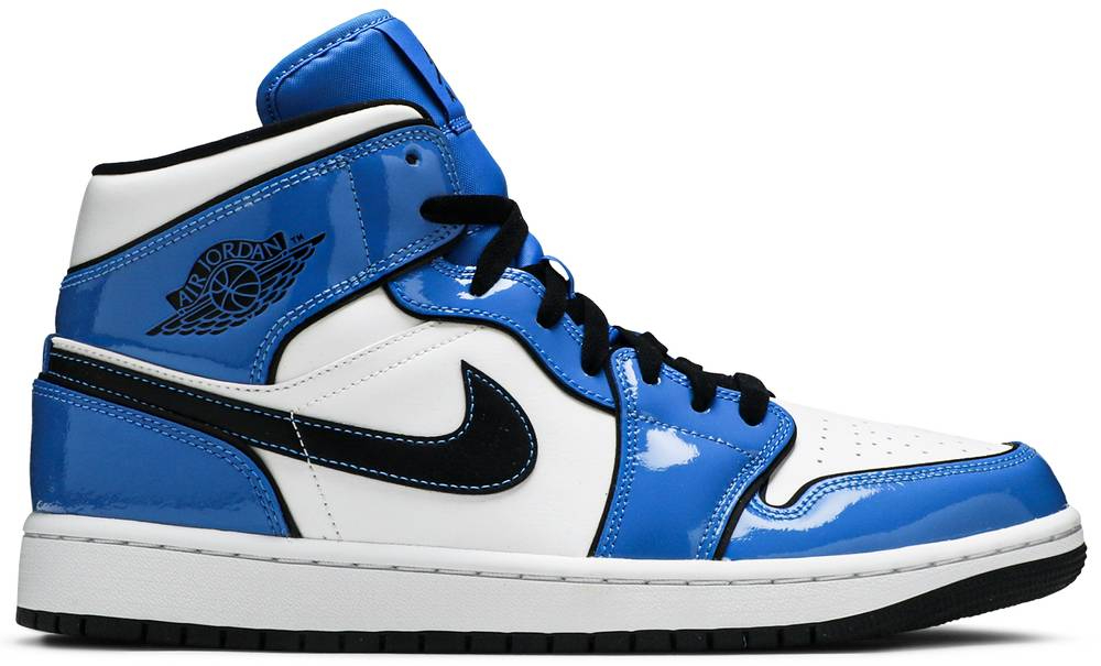 Best Replica Air Jordan 1 Mid SE  Signal Blue  DD6834-402 - Colareps