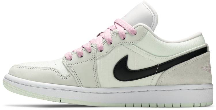 Best Replica Wmns Air Jordan 1 Low SE  Barely Green  CZ0776-300 - Colareps