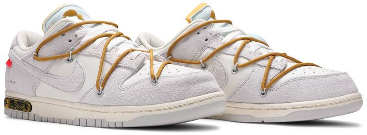 Best Replica Off-White x Dunk Low  Lot 37 of 50  DJ0950-105 - Colareps