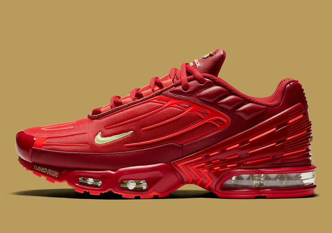Best Replica Air Max Plus 3  Iron Man  CK6715-600 - Colareps