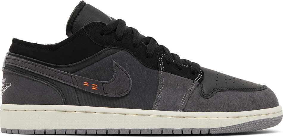 Best Replica Air Jordan 1 Low SE Craft  Inside Out   Black  DN1635-001 - Colareps