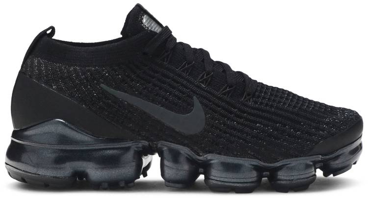 Best Replica Wmns Air VaporMax Flyknit 3  Triple Black  AJ6910-002 - Colareps