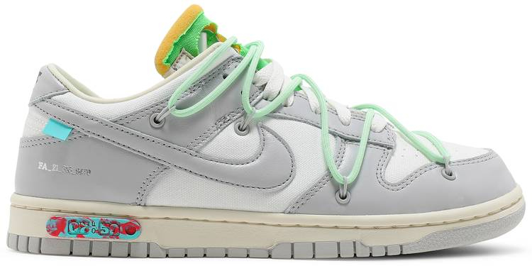 Best Replica Off-White x Dunk Low  Lot 07 of 50  DM1602-108 - Colareps