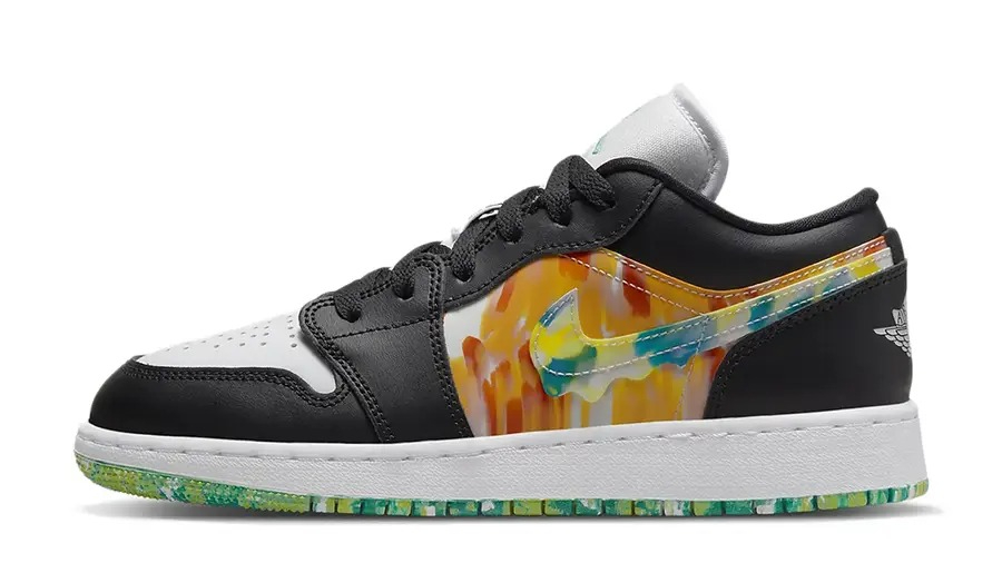 Best Replica Air Jordan 1 Low SE GS  Drip  DJ6252-038 - Colareps