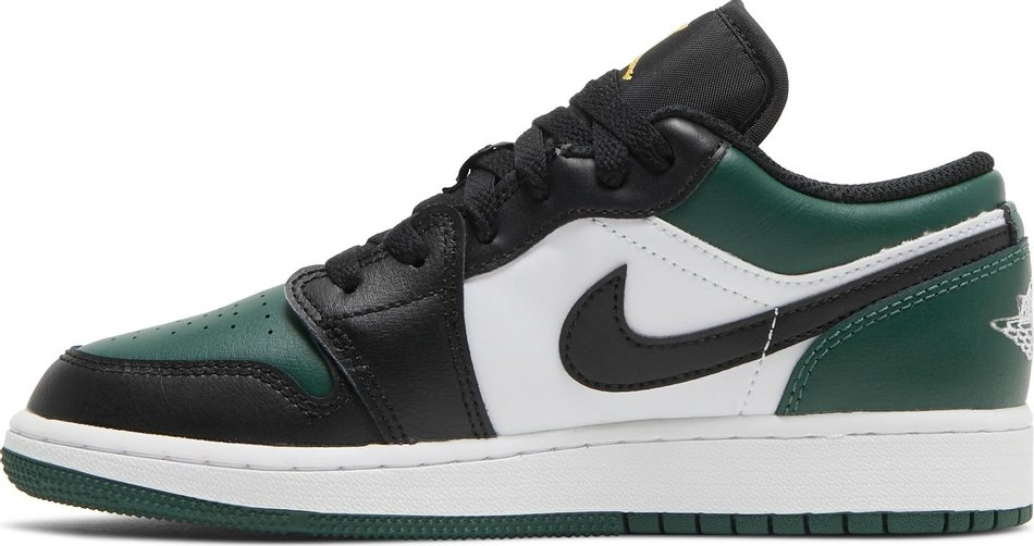Best Replica Air Jordan 1 Low GS  Green Toe  553560-371 - Colareps