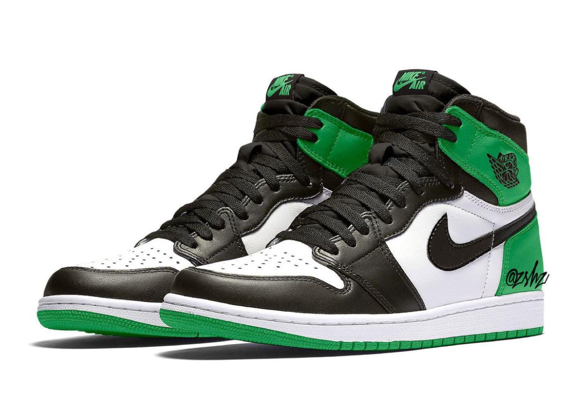 Best Replica Air Jordan 1 Retro High OG  Lucky Green  DZ5485-031 - Colareps