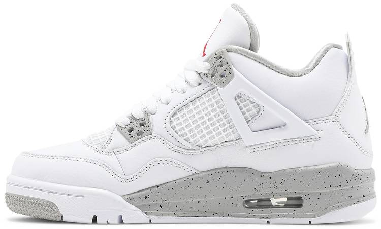 Best Replica Air Jordan 4 Retro GS  White Oreo  DJ4699-100 Replicas - Colareps