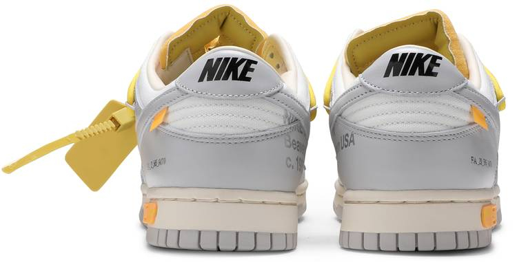 Best Replica Off-White x Dunk Low  Lot 29 of 50  DM1602-103 - Colareps