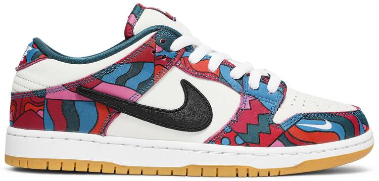 Best Replica Parra x Dunk Low Pro SB  Abstract Art  DH7695-600 - Colareps