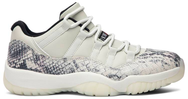 Best Replica Air Jordan 11 Retro Low  Light Bone Snakeskin  CD6846-002 - Colareps
