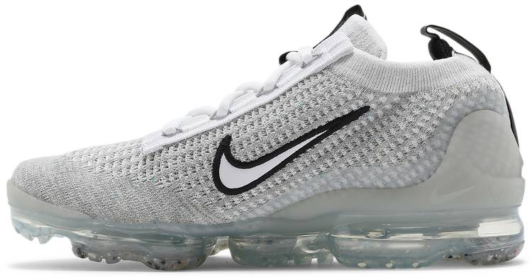 Best Replica Air VaporMax 2021 Flyknit GS  White Metallic Silver  DB1550-100 - Colareps