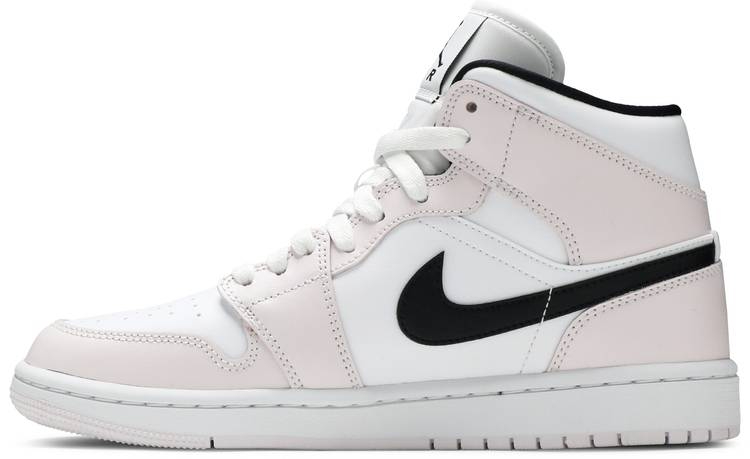 Best Replica Wmns Air Jordan 1 Mid  Barely Rose  BQ6472-500 - Colareps