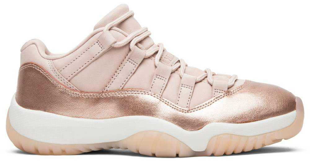 Best Replica Wmns Air Jordan 11 Low  Rose Gold  AH7860-105 - Colareps