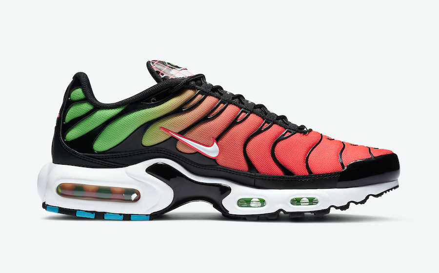 Best Replica Air Max Plus  Worldwide Pack-Crimson Green  CK7291-001 - Colareps