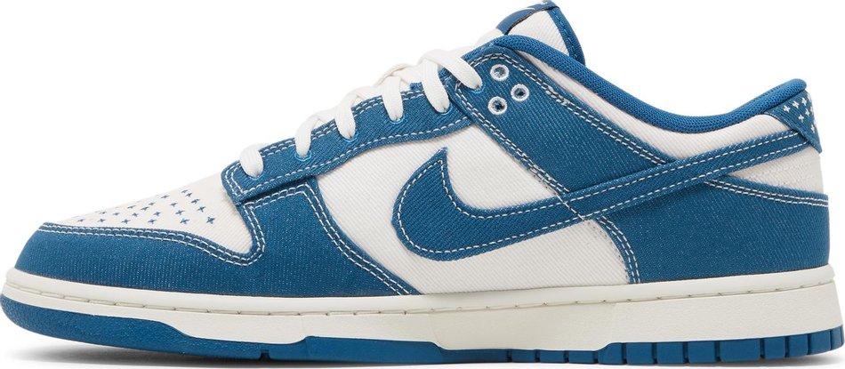 Best Replica Dunk Low SE  Sashiko   Industrial Blue  DV0834-101 - Colareps