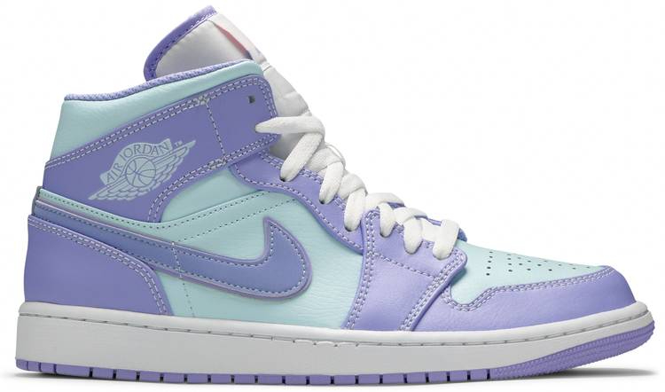 Best Replica Air Jordan 1 Mid  Purple Pulse  554724-500 - Colareps