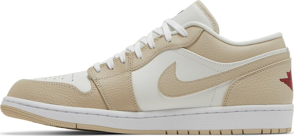 Best Replica Air Jordan 1  Low SE  Sail Rattan  FB7168-121 - Colareps