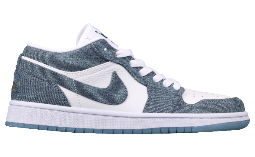 Best Replica High-Quality  Wmns Air Jordan 1 Retro Low  Denim  315921-141 - Colareps