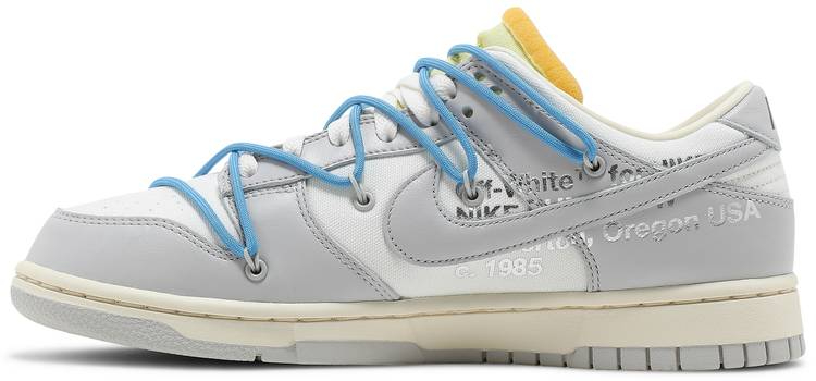 Best Replica Off-White x Dunk Low  Lot 05 of 50  DM1602-113 - Colareps