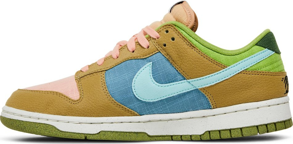 Best Replica Dunk Low  Sun Club   Arctic Orange Sanded Gold  DM0583-800 - Colareps