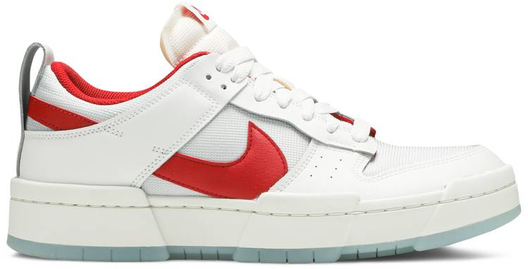 Best Replica Dunk Low Disrupt  White Gym Red  CK6654-101 - Colareps