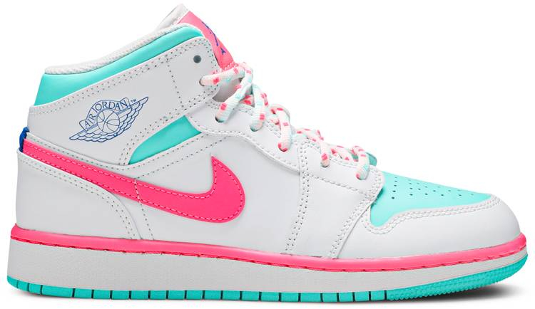 Best Replica Air Jordan 1 Mid   Digital Pink  555112-102 - Colareps