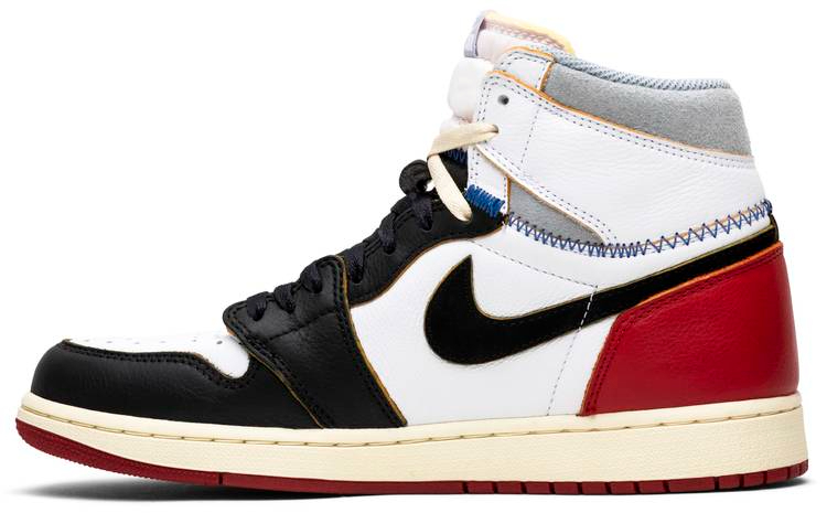 Best Replica Union LA x Air Jordan 1 Retro High NRG  Black Toe  BV1300-106 - Colareps
