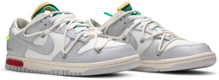 Best Replica Off-White x Dunk Low  Lot 25 of 50  DM1602-121 - Colareps
