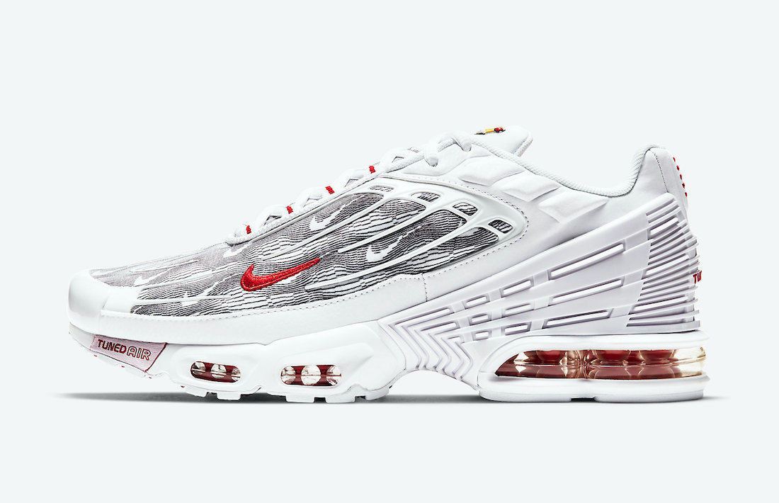 Best Replica Air Max Plus 3  Topography Pack-White  DH4107-100 - Colareps