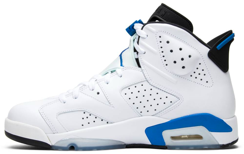 Best Replica Air Jordan 6 Retro  Sport Blue  2014 384664-107 - Colareps