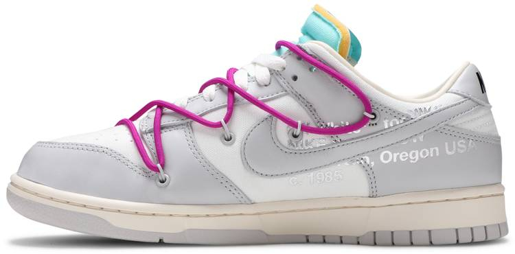 Best Replica Off-White x Dunk Low  Lot 21 of 50  DM1602-100 - Colareps