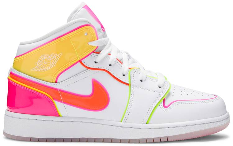 Best Replica Wmns Air Jordan 1 Mid SE  Edge Glow  CV4611-100 - Colareps