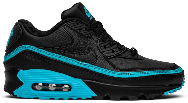 Best Replica Undefeated x Air Max 90  Black Blue Fury  CJ7197-002 - Colareps