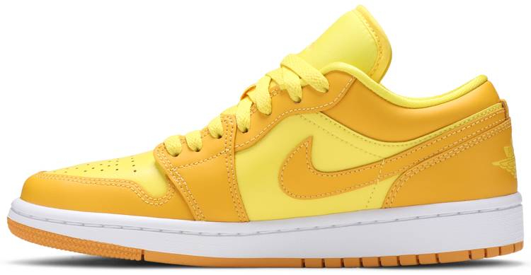 Best Replica Wmns Air Jordan 1 Low  Yellow Strike  DC0774-700 - Colareps