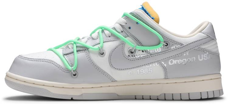 Best Replica Off-White x Dunk Low  Lot 26 of 50  DM1602-116 - Colareps