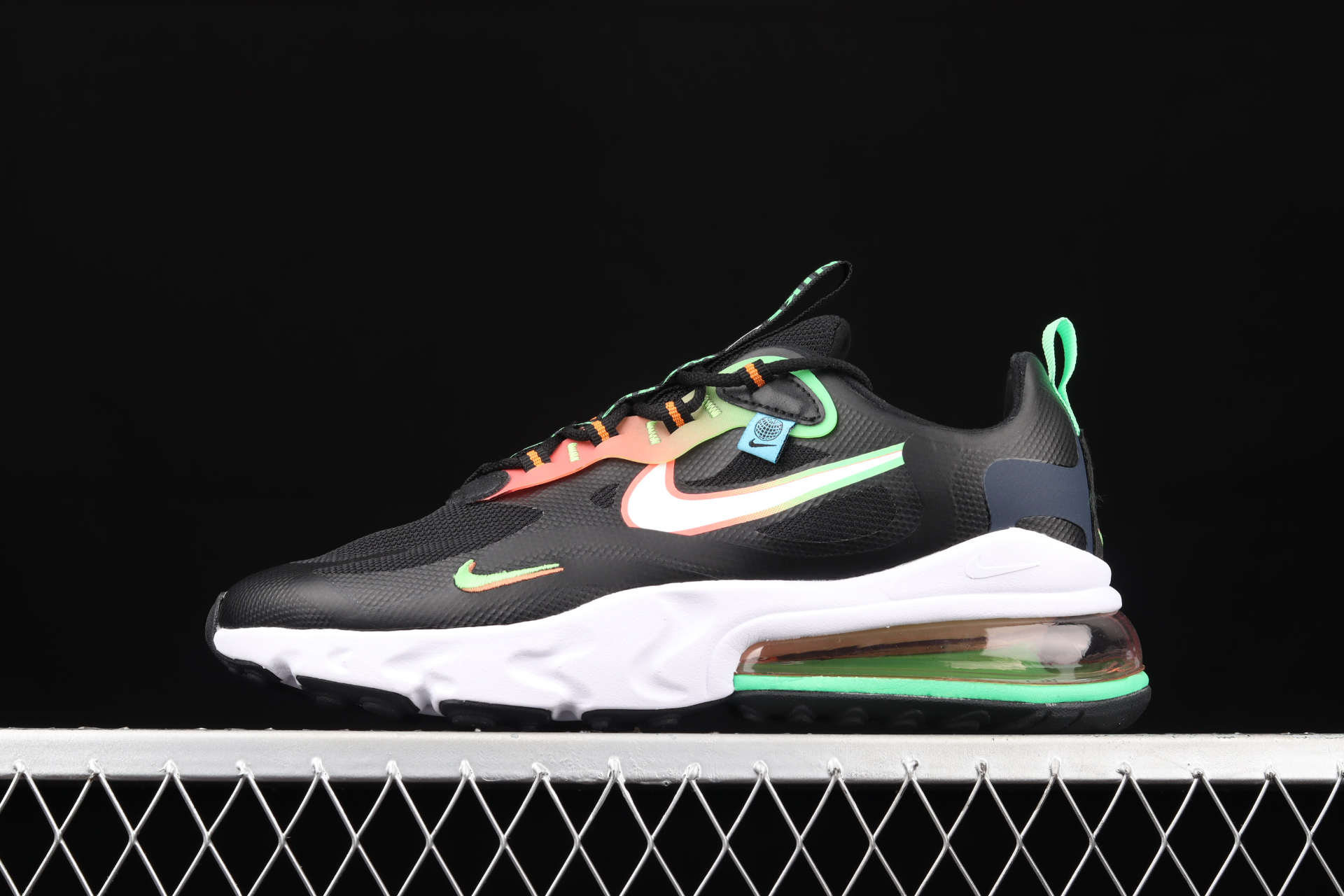 Best Replica Air Max 270 React  Worldwide Pack-Black  CK6457-001 - Colareps