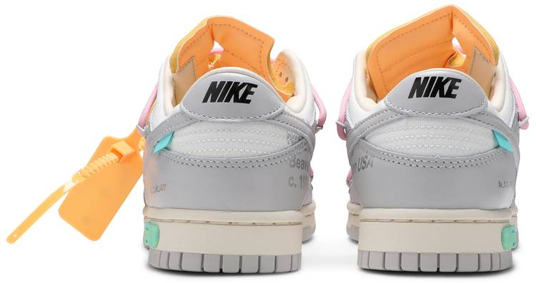 Best Replica Off-White x Dunk Low  Lot 09 of 50  DM1602-109 - Colareps